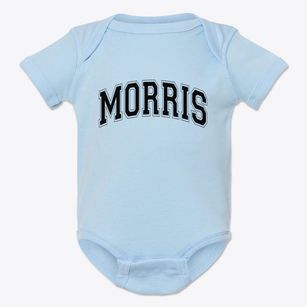 Morris Oklahoma Varsity Baby Onesie