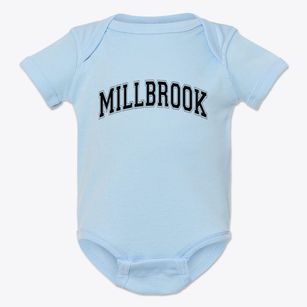 Millbrook New York Varsity Baby Onesie