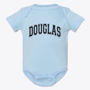Douglas Michigan Varsity Baby Onesie