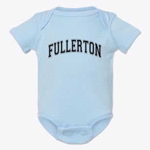 Fullerton Nebraska Varsity Baby Onesie