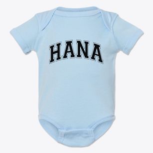 Hana Hawaii Varsity Baby Onesie