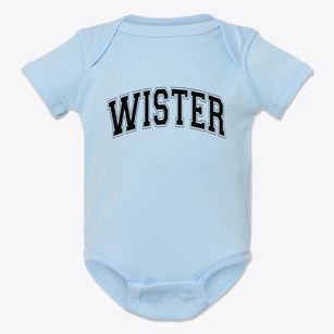 Wister Oklahoma Varsity Baby Onesie