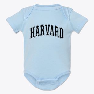 Harvard Nebraska Varsity Baby Onesie