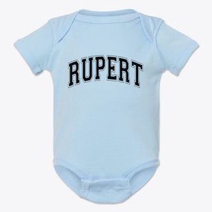 Rupert West Virginia Varsity Baby Onesie