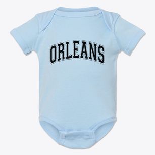 Orleans Vermont Varsity Baby Onesie