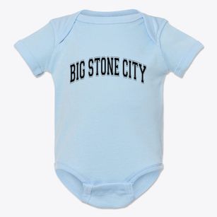 Big Stone City South Dakota Varsity Baby Onesie