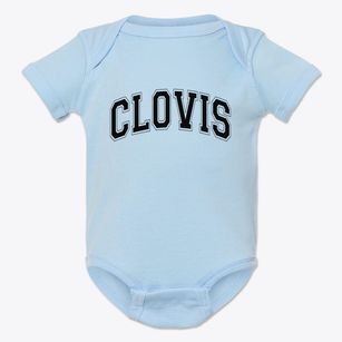 Clovis California Varsity Baby Onesie