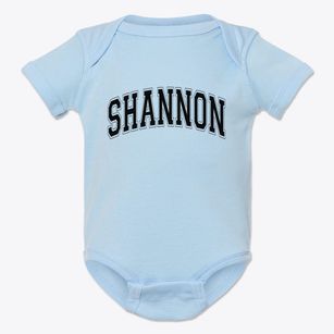 Shannon North Carolina Varsity Baby Onesie