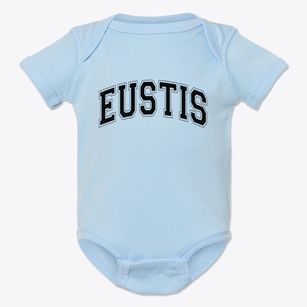 Eustis Nebraska Varsity Baby Onesie