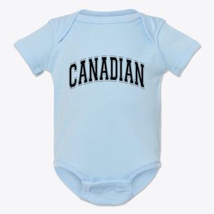 Canadian Oklahoma Varsity Baby Onesie
