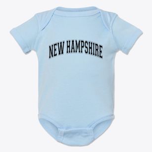 New Hampshire Ohio Varsity Baby Onesie
