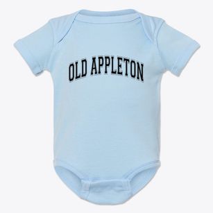 Old Appleton Missouri Varsity Baby Onesie