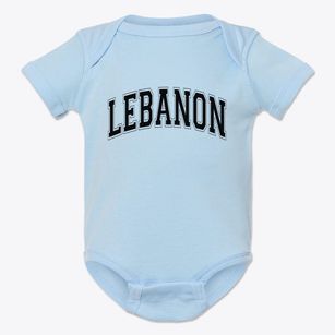 Lebanon New Hampshire Varsity Baby Onesie