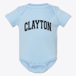 Clayton Idaho Varsity Baby Onesie