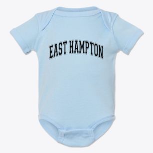 East Hampton Connecticut Varsity Baby Onesie