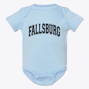 Fallsburg New York Varsity Baby Onesie