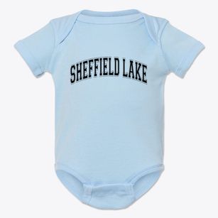 Sheffield Lake Ohio Varsity Baby Onesie