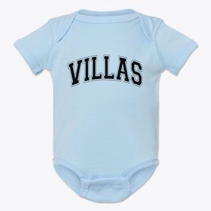 Villas New Jersey Varsity Baby Onesie