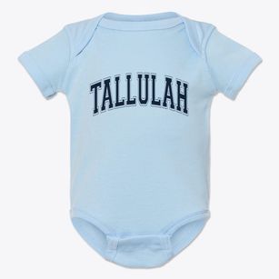 Tallulah Louisiana Varsity Baby Onesie