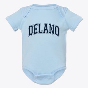 Delano California Varsity Baby Onesie