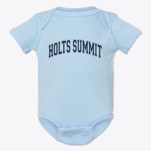 Holts Summit Missouri Varsity Baby Onesie
