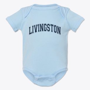 Livingston New York Varsity Baby Onesie
