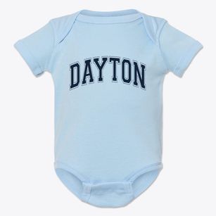 Dayton Wisconsin Varsity Baby Onesie