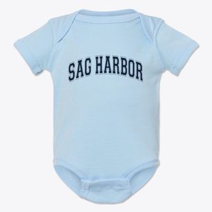 Sag Harbor New York Varsity Baby Onesie