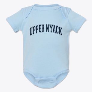 Upper Nyack New York Varsity Baby Onesie