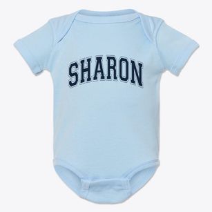 Sharon Wisconsin Varsity Baby Onesie