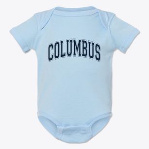 Columbus New Mexico Varsity Baby Onesie