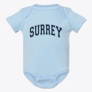 Surrey North Dakota Varsity Baby Onesie