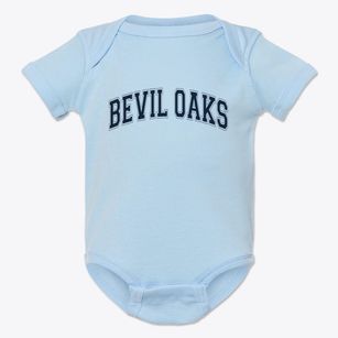 Bevil Oaks Texas Varsity Baby Onesie