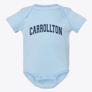 Carrollton New York Varsity Baby Onesie