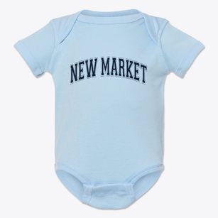 New Market Alabama Varsity Baby Onesie