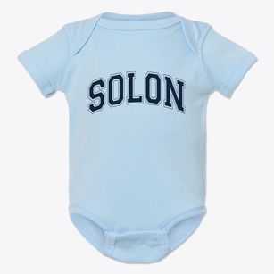 Solon Maine Varsity Baby Onesie