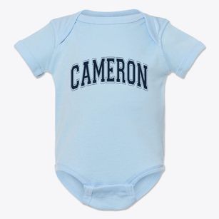Cameron New York Varsity Baby Onesie