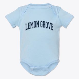 Lemon Grove Florida Varsity Baby Onesie