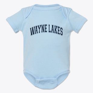 Wayne Lakes Ohio Varsity Baby Onesie