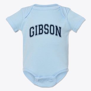 Gibson North Carolina Varsity Baby Onesie