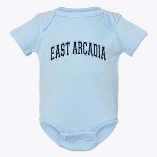 East Arcadia North Carolina Varsity Baby Onesie
