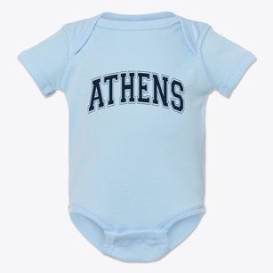 Athens Vermont Varsity Baby Onesie