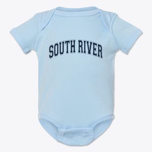 South River New Jersey Varsity Baby Onesie