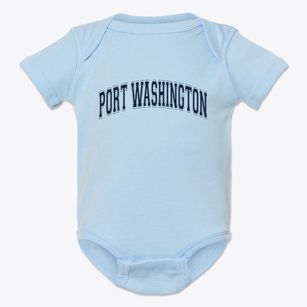 Port Washington New York Varsity Baby Onesie
