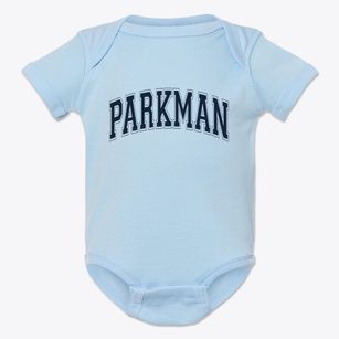 Parkman Wyoming Varsity Baby Onesie