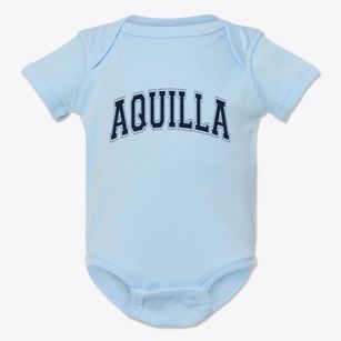 Aquilla Texas Varsity Baby Onesie
