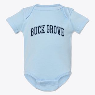 Buck Grove Iowa Varsity Baby Onesie