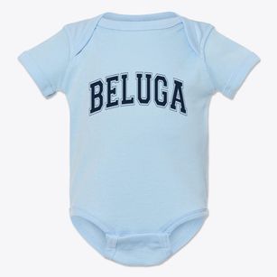 Beluga Alaska Varsity Baby Onesie