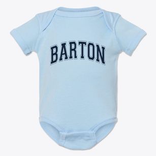 Barton North Dakota Varsity Baby Onesie