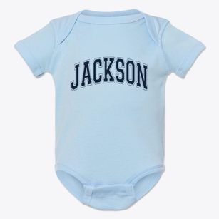 Jackson Wyoming Varsity Baby Onesie